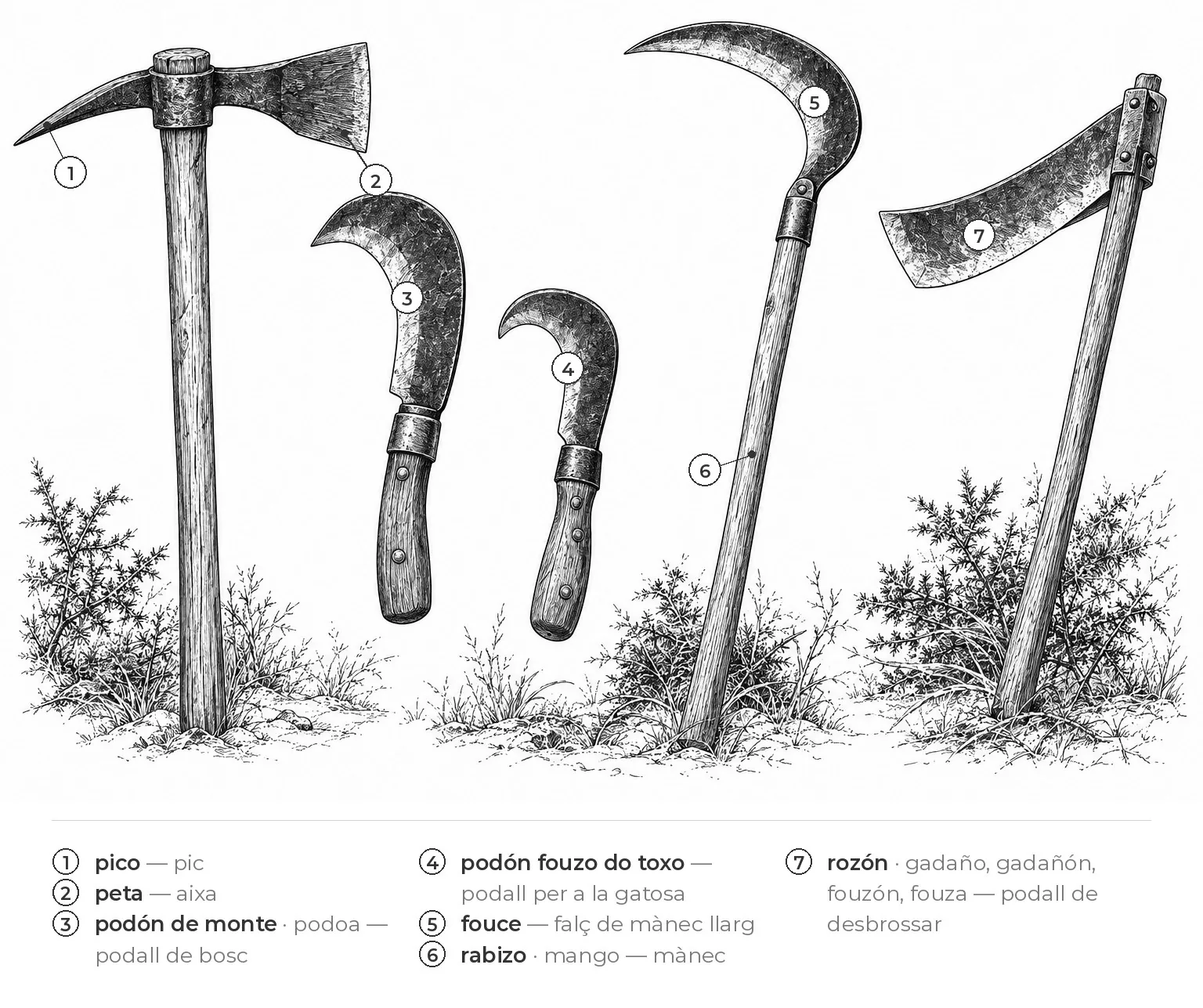Eines per al bosc