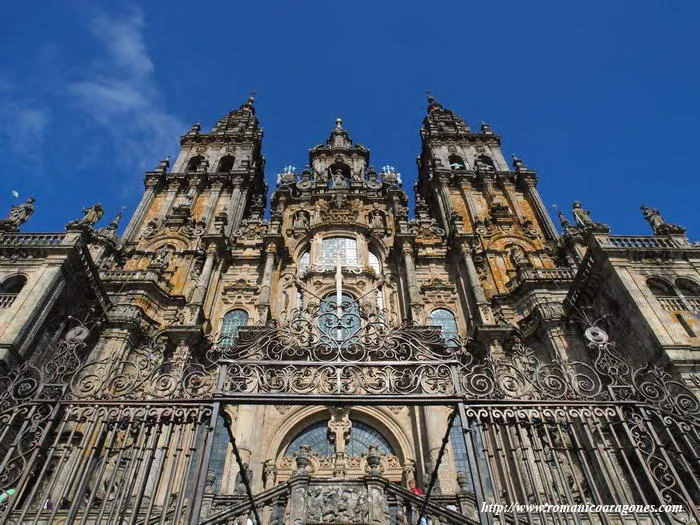 La façana de l'Obradoiro · Foto: A. García Omedes