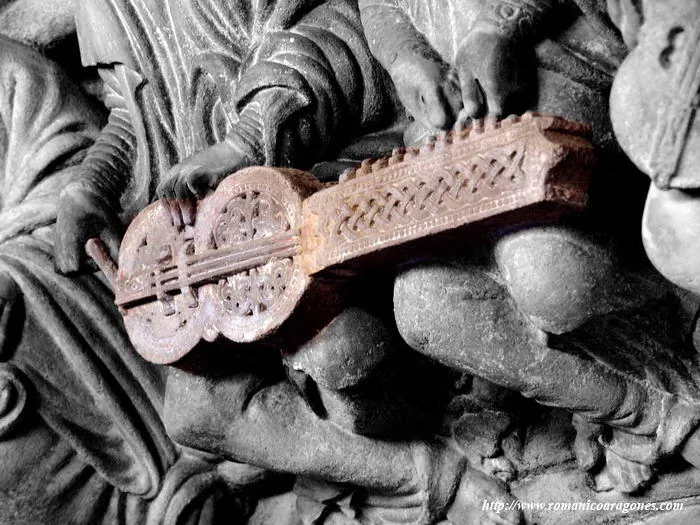 L'organistrum, en detall · Foto: A. García Omedes