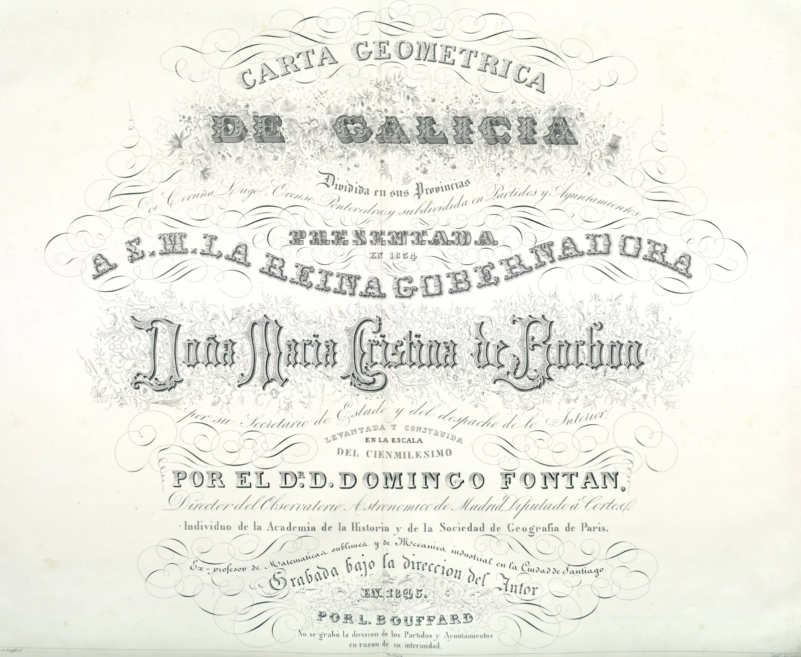 Carta xeométrica de Galicia