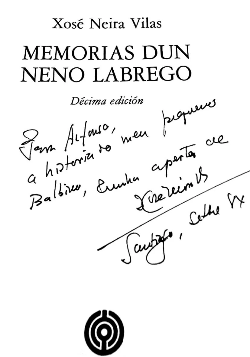 Publicació de Memorias dun neno labrego